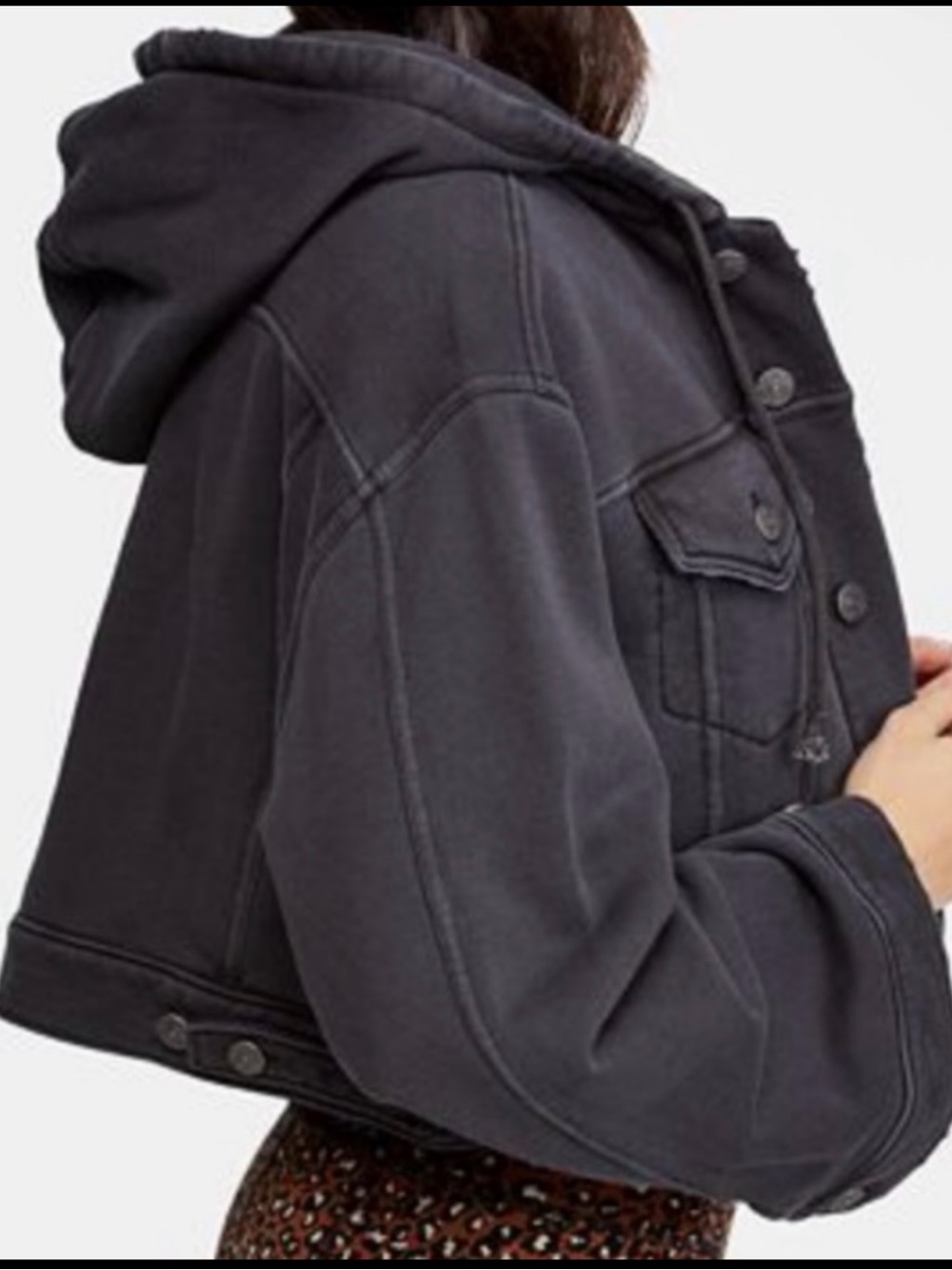 Free People - Dreamer Distressed Hoodie - Picture 8 of 13